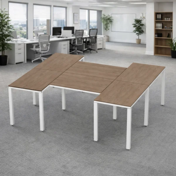 Configuración en H Billydesk 180x210cm