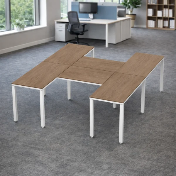 Configuración en H Billydesk 240x210cm