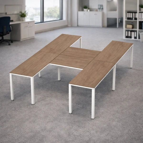 Configuración en H Billydesk 300x210cm