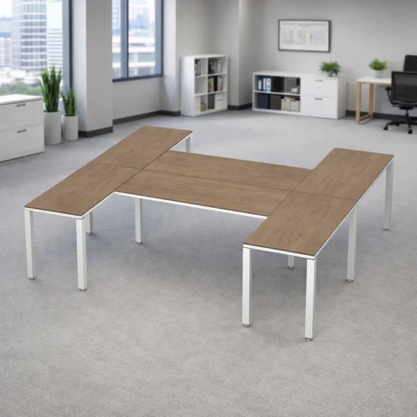 Configuración en H Billydesk 240x270cm