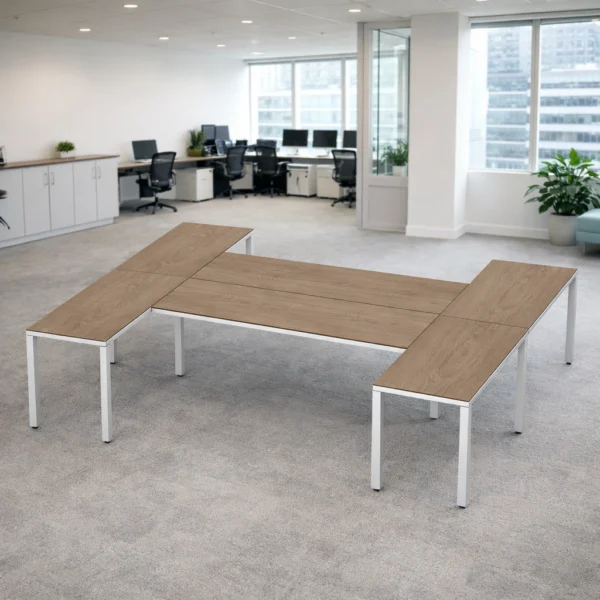 Configuración en H Billydesk 240x300cm