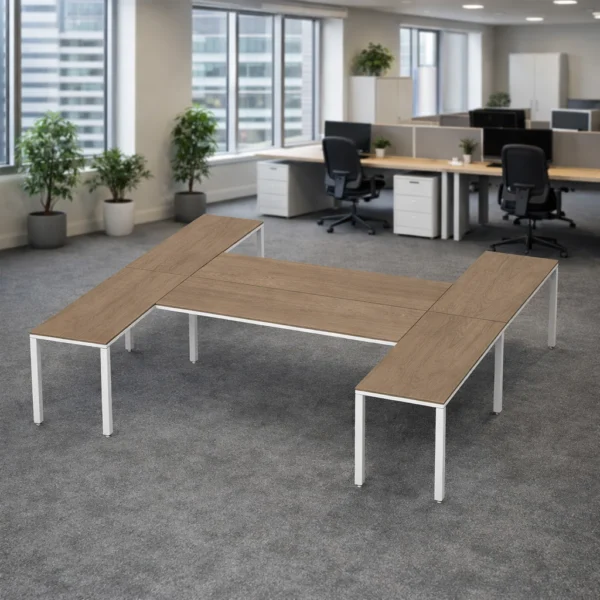 Configuración en H Billydesk 300x300cm