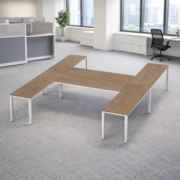 Configuración en H Billydesk 360x300cm