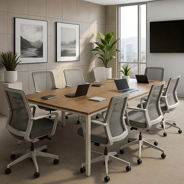 Sala de Juntas 8 personas Billydesk 360x120cm