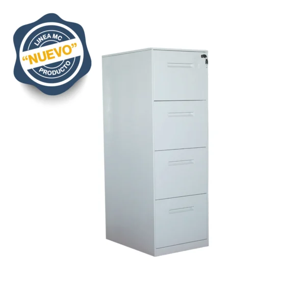 Archivero Vertical 4 Gavetas MC (Armado)
