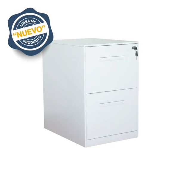 Archivero Vertical 2 Gavetas MC (Armado)