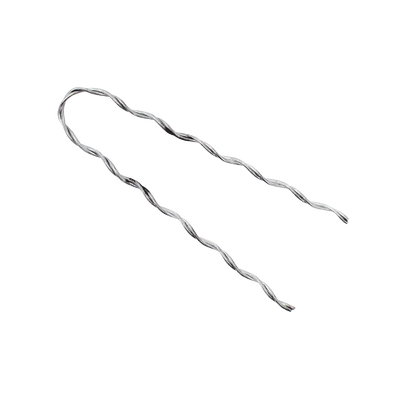 Remate Preformado para Fibra Óptica Mini Figura 8, Span 80 m, para mensajero de acero con diámetro Φ 1.6  mm – 1/16″