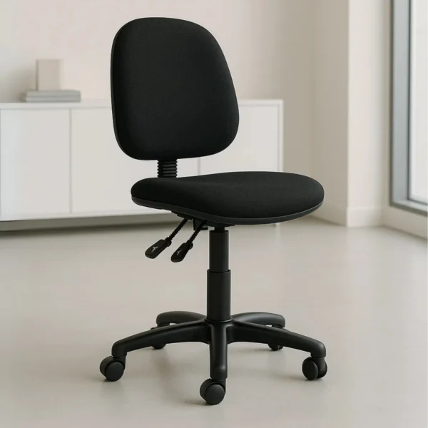 Silla Operativa Regia 1002 Tela con Respaldo Ajustable sin Brazos