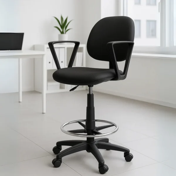 Silla Cajero Regia en Tela con Brazos 1007