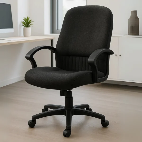 Silla Ejecutiva Etna en Tela y Respaldo Alto