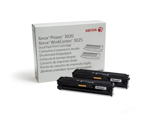 PAQUETE DUAL TONER P/PHASER 3020/WORKCENTRE 3025 3.000 IMPS