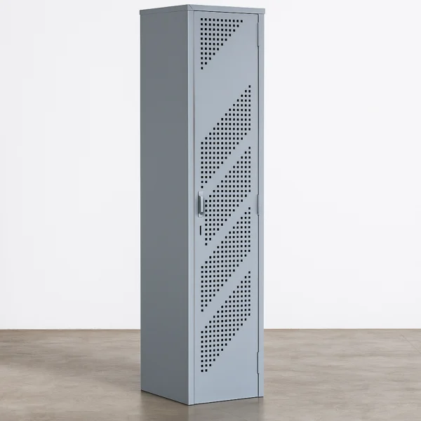 Locker 1 Puerta Perforado 1.80x38x37