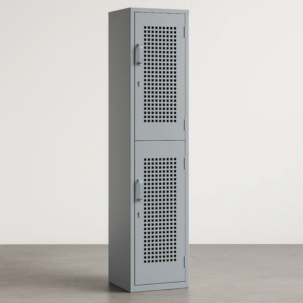 Locker 2 Puertas Perforado 1.80x38x37