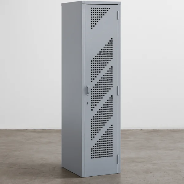 Locker 1 Puerta Perforado 1.80x38x45