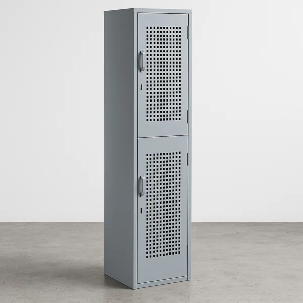 Locker 2 Puertas Perforado 1.80x38x45