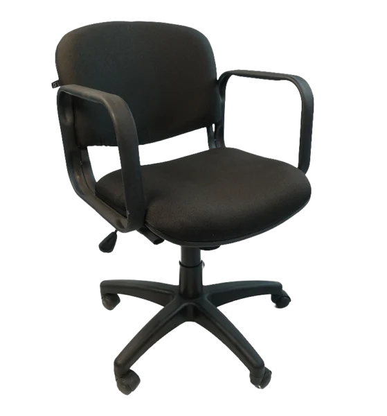 Silla Operativa Allegro Reclinable en Tela y Brazos Fijos
