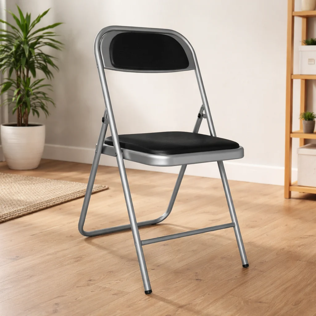Silla Plegable 1800 Metálica Acojinada