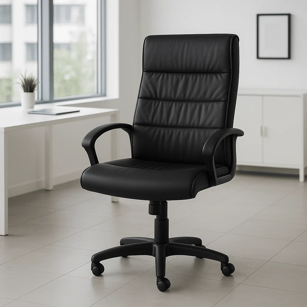 Silla Ejecutiva Orozco en Piel y Respaldo Alto 1101