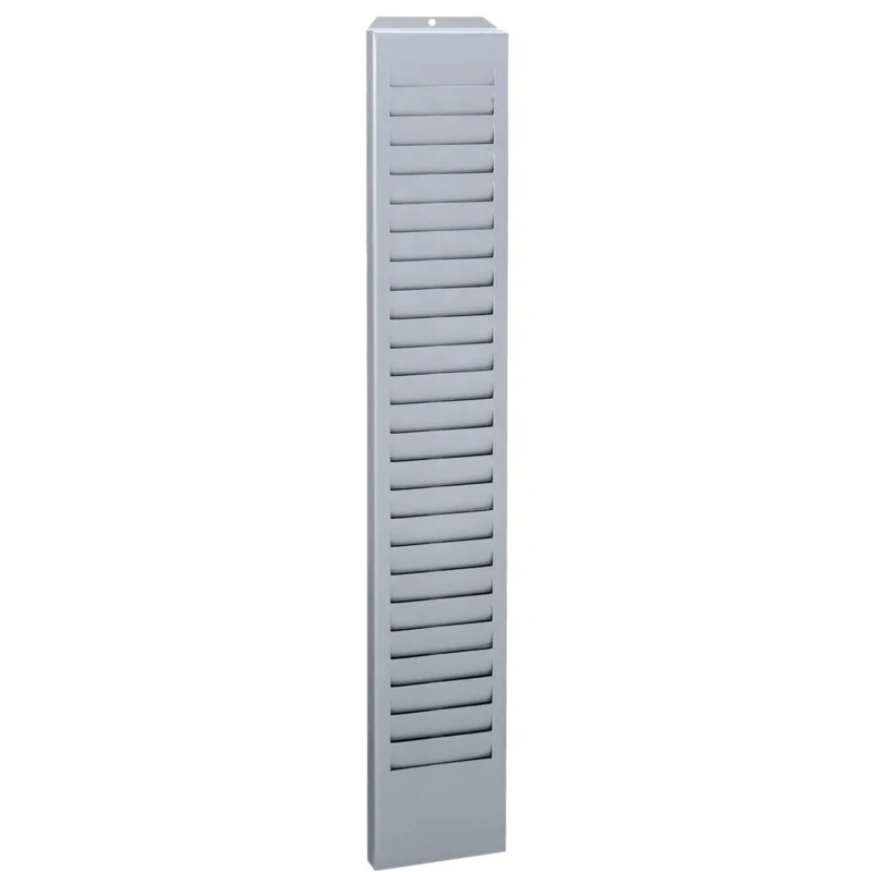 Tarjetero metalico economico gris