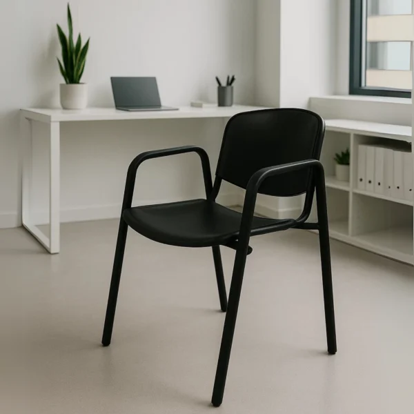 Silla de Visita Allegro Plastica con Brazos