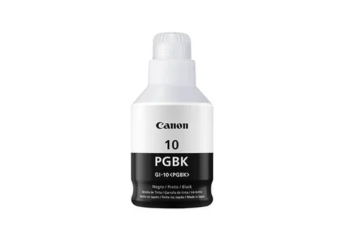 BOTELLA DE TINTA GI-10 PGBK NEGRO 170ML SERIE G TERCERA GENER