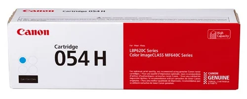 TONER 054 H CYAN RENDIMIENTO D E 2.300 PAGS COMPATIBLE CON LBP