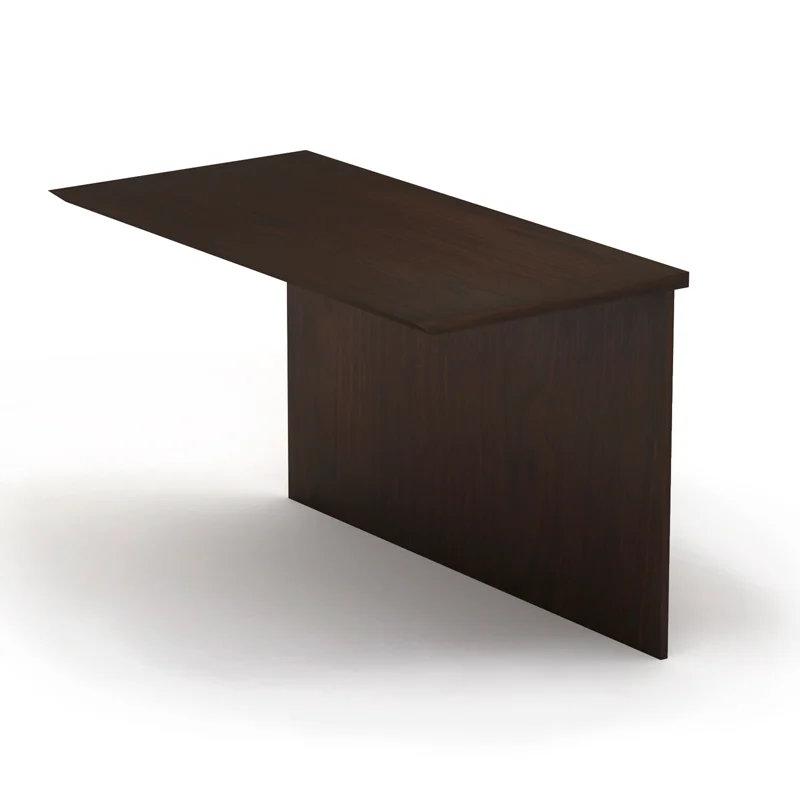 Lateral Conector Filo 1.20x60x75 Chapa Walnut