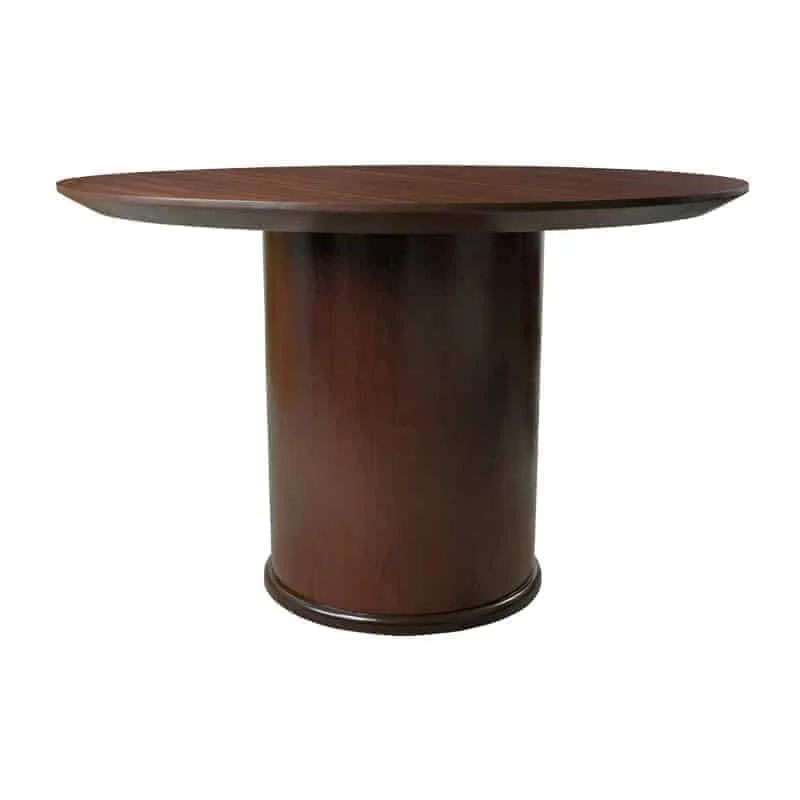 Mesa Redonda 1.05 Filo Chapa Walnut