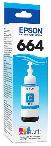 BOTELLA DE TINTA CYAN L120 L310/380/395/495/575/655/656/1455