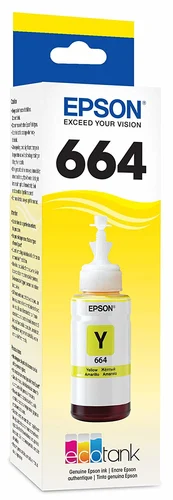 BOTELLA DE TINTA AMARILLO L120 L310/380/395/495/575/655/656/1455