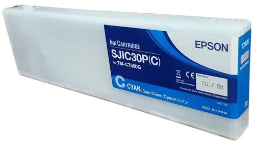 EPSON CW CARTUCHO TINTA CYAN PARA TM-C7500GE / C7500 G