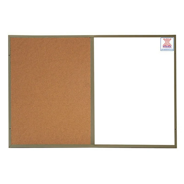Pizarrón Mixto Blanco/Corcho 0.60×0.80 X 401