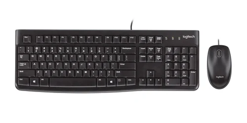 TECLADO/MOUSE LOGITECH MK120 NEGRO USB PC