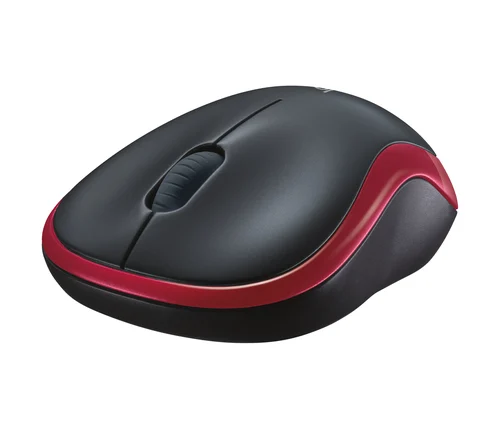 MOUSE LOGITECH M185 INALAMBRICO ROJO