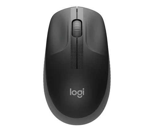 MOUSE INALAMBRICO M190 AMBIDIES DE TAMANO REGULAR COLOR CHARCOAL