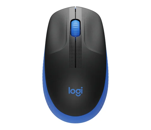 MOUSE M190 FULLSIZE WIRELESS BLUE