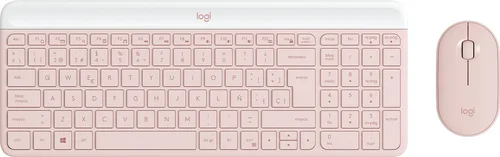 TECLADO Y MOUSE LOGITECH SLIM COMBO MK470 ROSE
