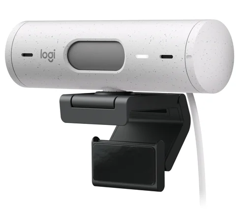 CAMARA LOGITECH BRIO 500 – OFF-WHITE – AMR