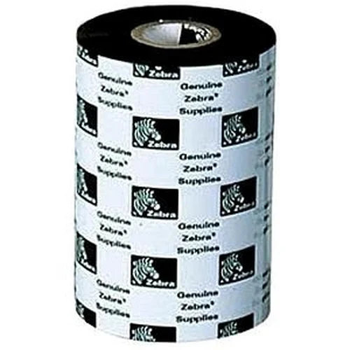 ZEBRA WAX/RESIN RIBBON 110MMX4 4.33INX1476FT 5555 STANDARD
