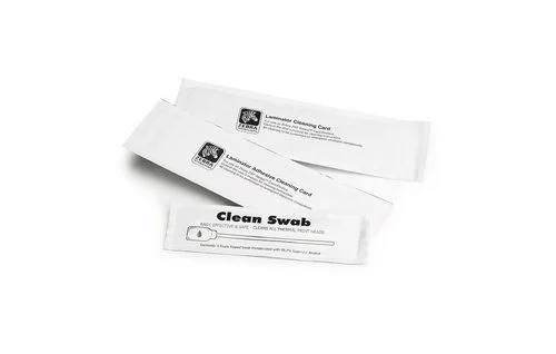 ZEBRA CLEANING CARD KIT.ZC 100/300 5 CARDS