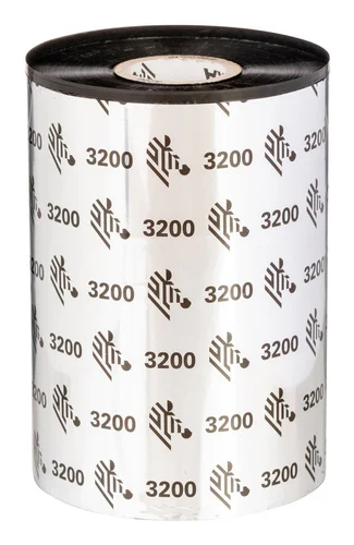ZEBRA RIBBON CERA RESINA 110MMX 4.33INX242FT 3200 HIGH PERFORMANCE