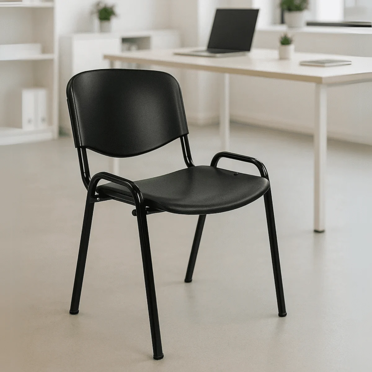 Silla de Visita Genova Plastica sin Brazos