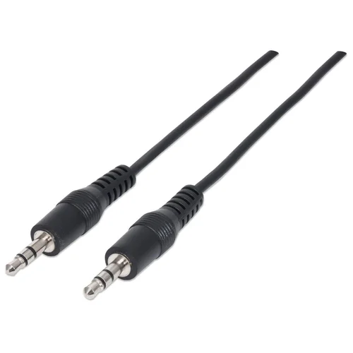 CABLE ESTEREO A IPOD M-M 1.8M NEGRO.