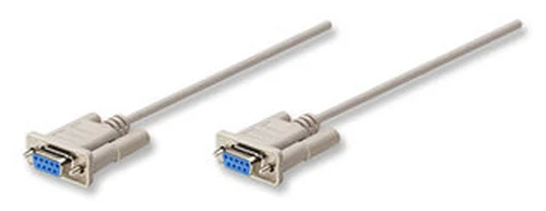 CABLE NULL MODEM DB9H-H 1.8M. 7C .