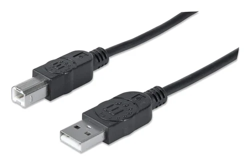 CABLE USB A-B 1.8M IMPRESORA NEGRO