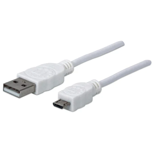 CABLE USB 2.0 A-MICRO B 1.0M BLANCO