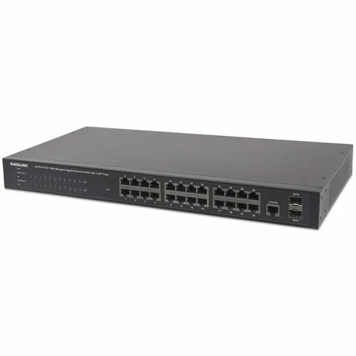 SWITCH ADMINISTRABLE POE GIGABIT 24 PTOS 240W 2 PTOS SFP