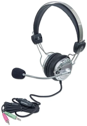 AUDIFONOS DIADEMA ERGONOMICA MICROFONO CONTROL DE VOLUMEN 3.5MM