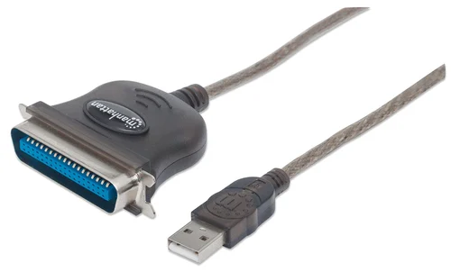 CABLE ADAPTADOR CONVERTIDOR USB A PARALELO CENTRONICS 1.8M M-H