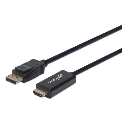 CABLE DISPLAYPORT – HDMI M-M 1080P  1.0M